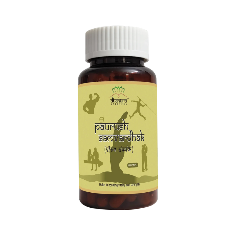 Paurush Samvardhak – Ayurvedic Men’s Strength & Daily Stamina Support: Dhanura