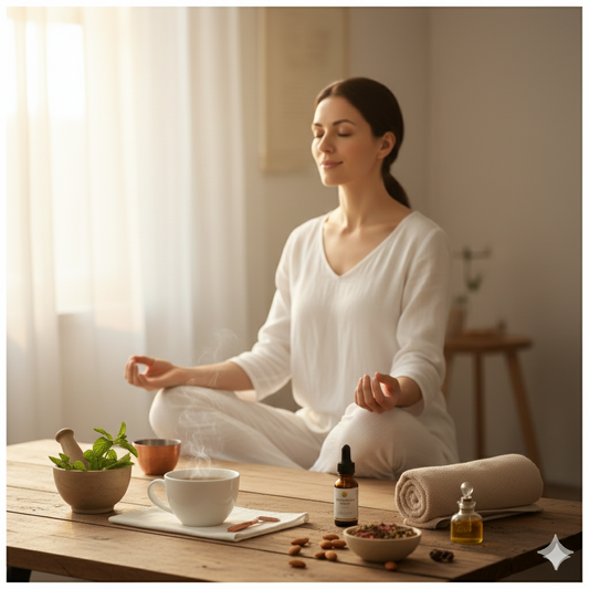 Daily Ayurvedic Routine (Dinacharya) to Reduce Stress Naturally