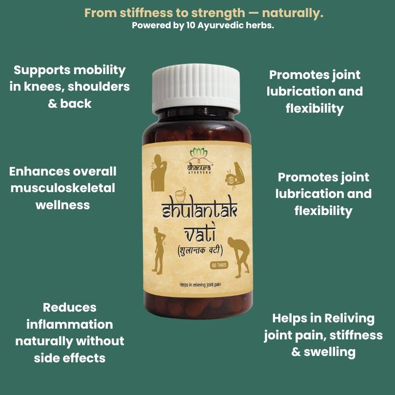 Shulantak Vati – Helps Keep Joints Strong, Flexible & Free.
