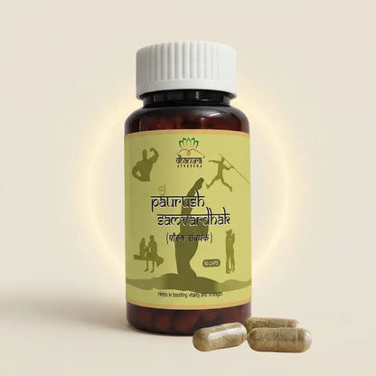 Paurush Samvardhak – Ayurvedic Men’s Strength & Daily Stamina Support: Dhanura