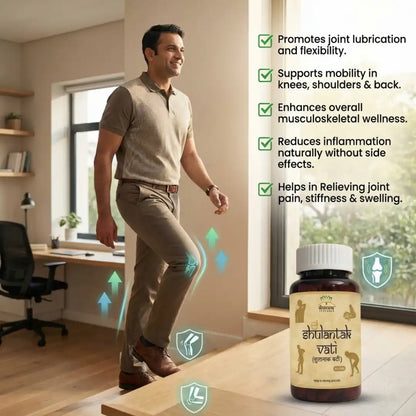 Shulantak Vati - Helps Keep Joints Strong, Flexible & Free- Dhanura Ayurveda