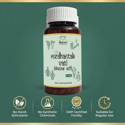 Medhantak Vati – Ayurvedic Support for Stubborn Weight & Belly Fat