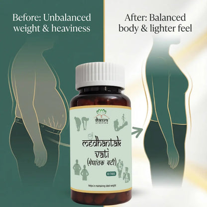 Medhantak Vati – Ayurvedic Support for Stubborn Weight & Belly Fat