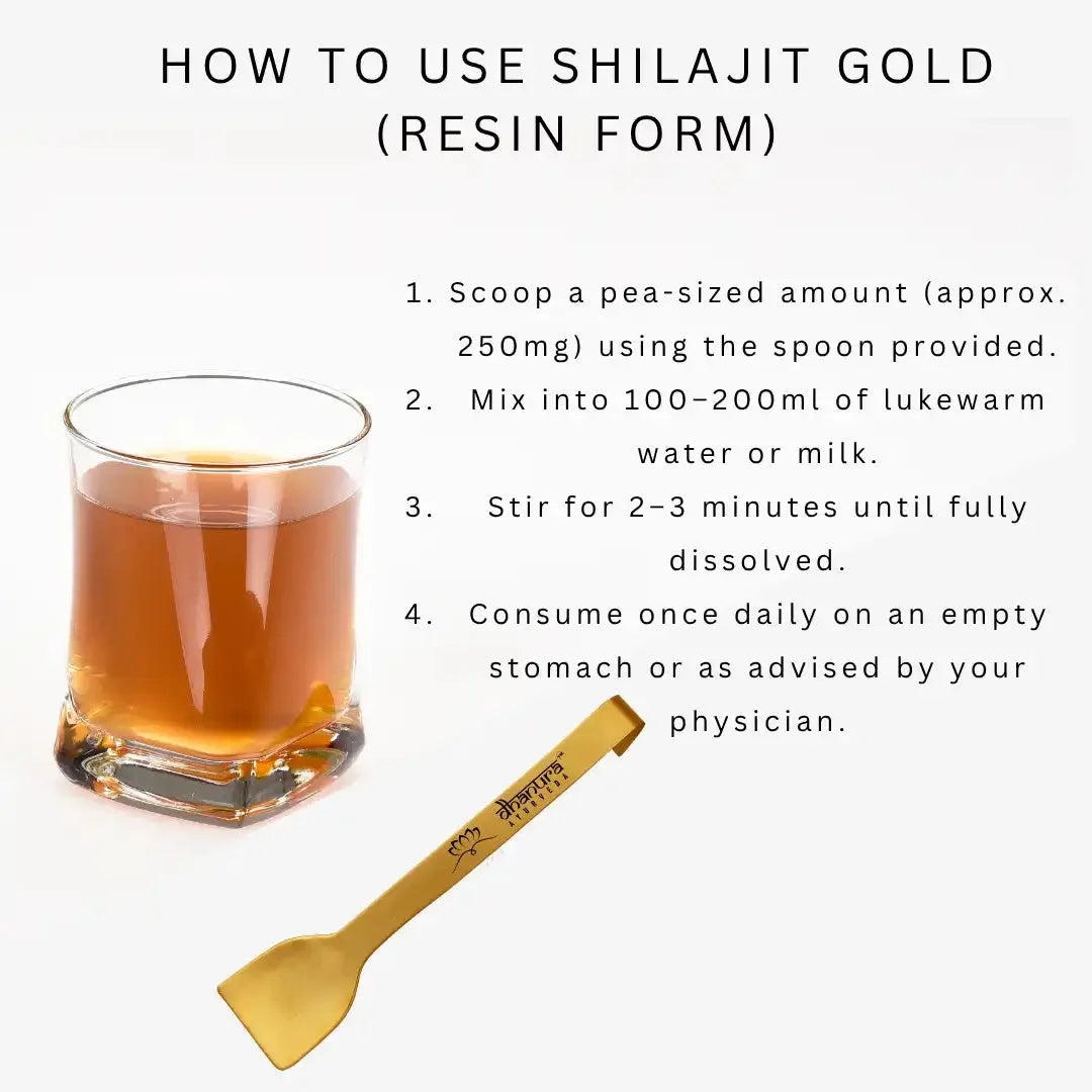 Premium Himalayan Shilajit Resin - Gold - Original Himalayan Shilajit- Dhanura