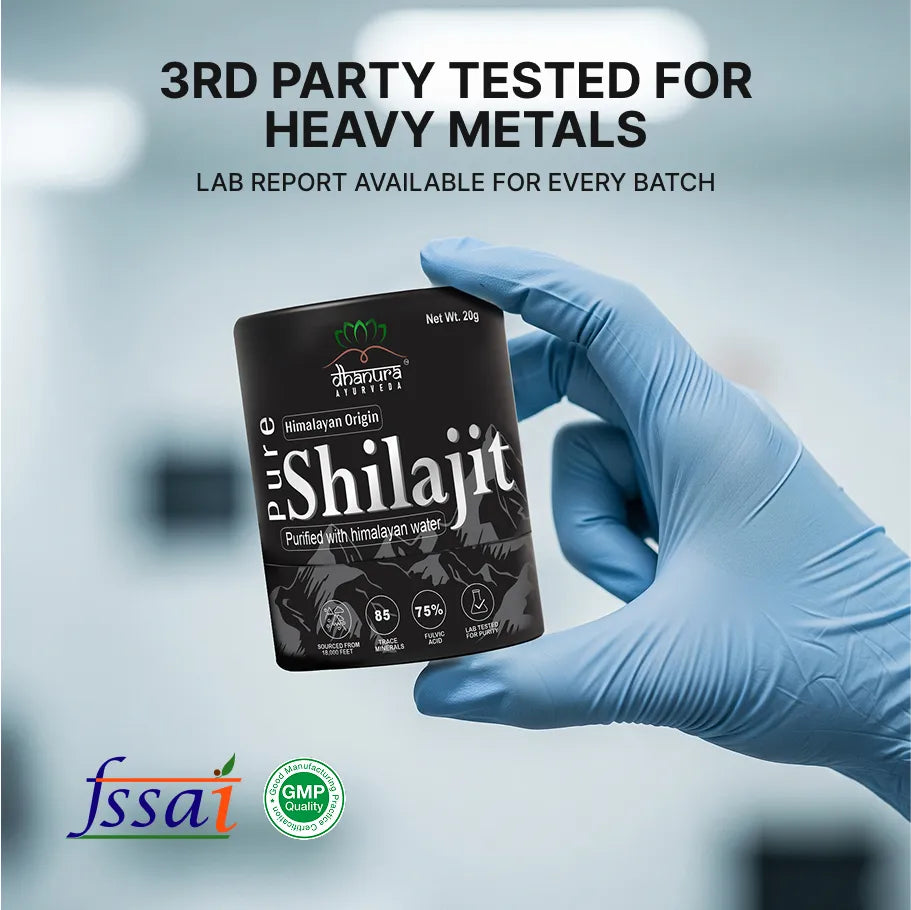 Pure Himalayan Shilajit Resin - 85+ Minerals, 75% Fulvic (20 Gram)