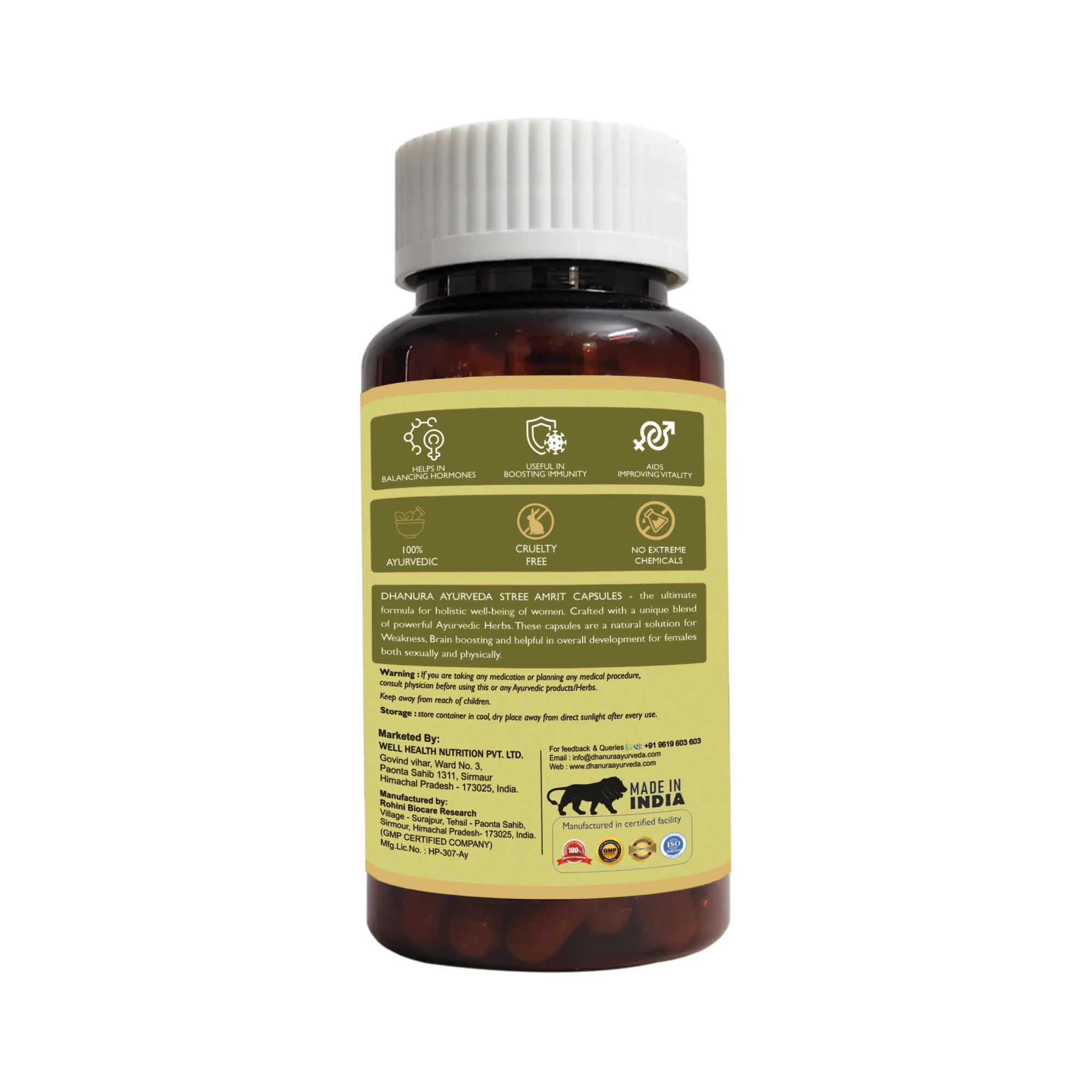Stree Amrit – Helps Keep Hormones Balanced & Mind Calm Naturally