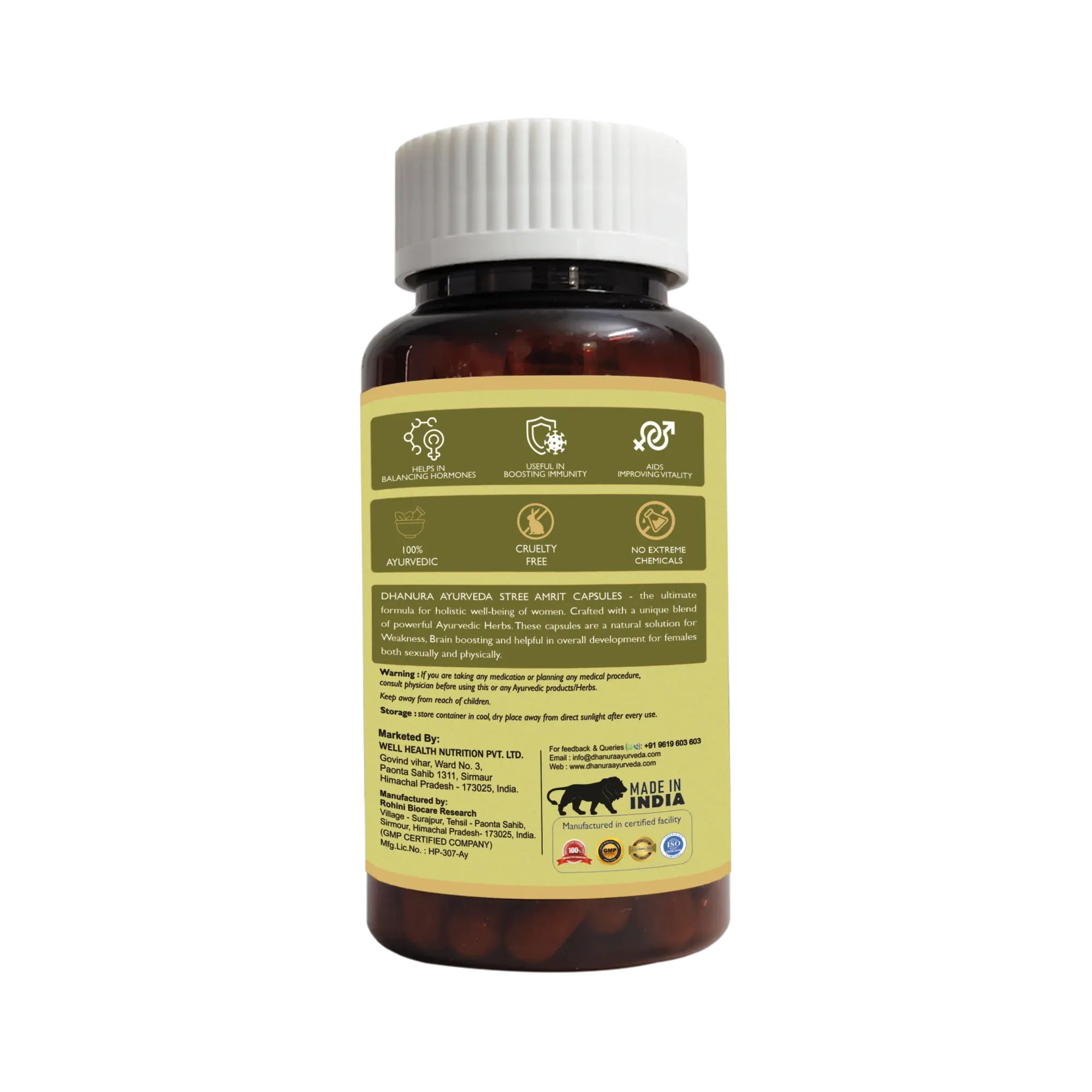 Dhanura Stree Amrit - Ayurvedic Women Health Supplement