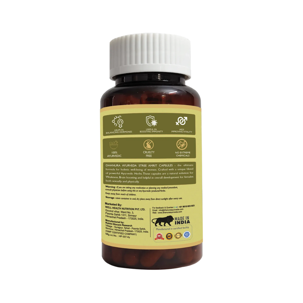 Dhanura Stree Amrit - Ayurvedic Women Health Supplement