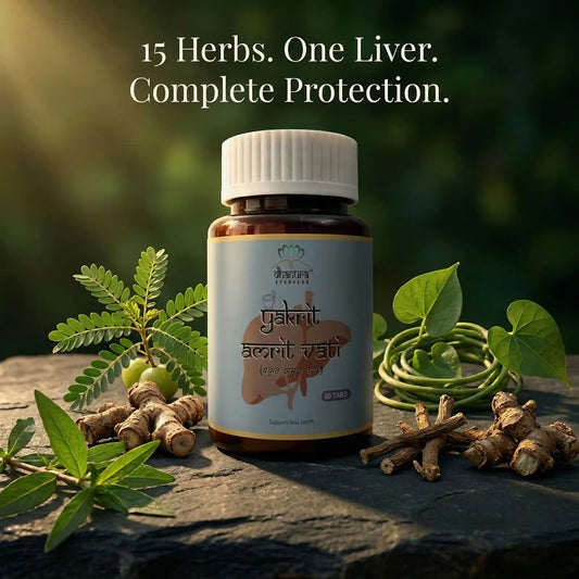 Dhanura Yakrit Amrit Vati - Ayurvedic Liver Detox Supplement