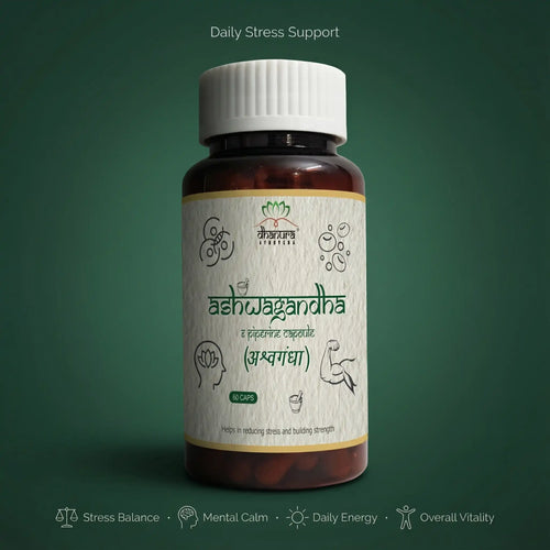 Pure Ashwagandha for Stress Relief, Energy & Mental Balance