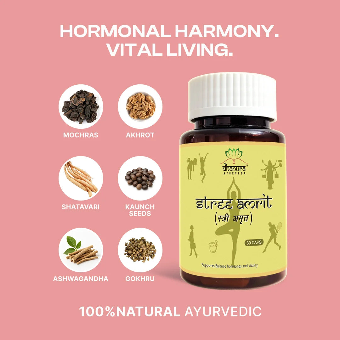 Stree Amrit – Helps Keep Hormones Balanced & Mind Calm Naturally